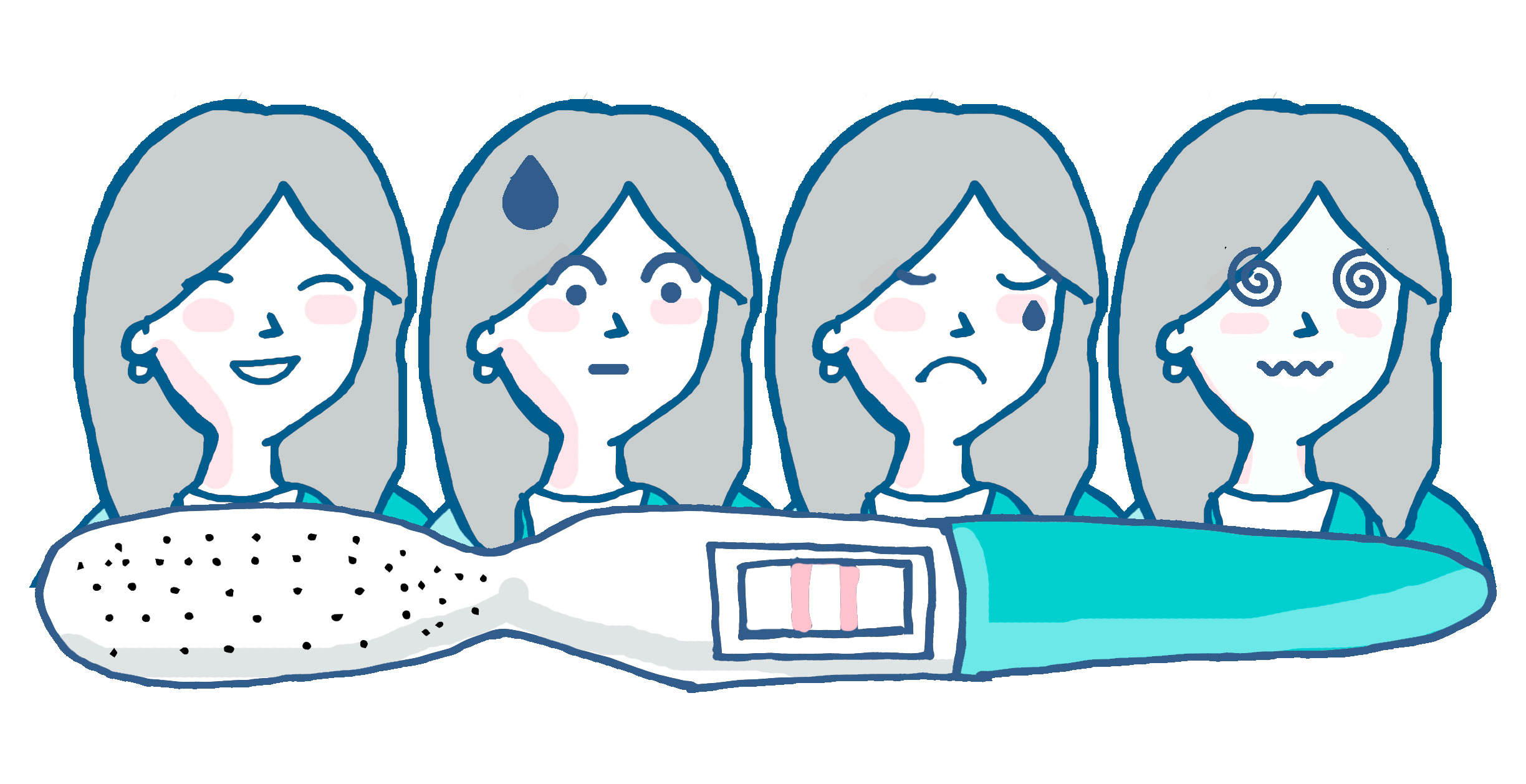 Cambios emocionales en el primer trimestre.Cómo vencer tu miedo y ansiedad  durante el embarazo