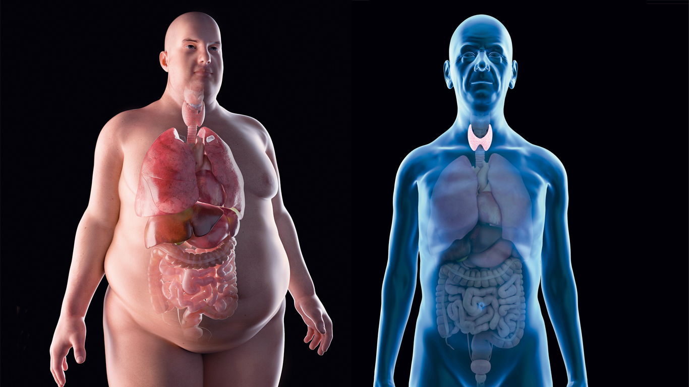 Cuáles son los síntomas del hipertiroidismo y del hipotiroidismo?